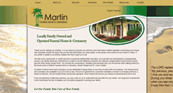 Desktop Screenshot of martinfuneralhomecrematory.com